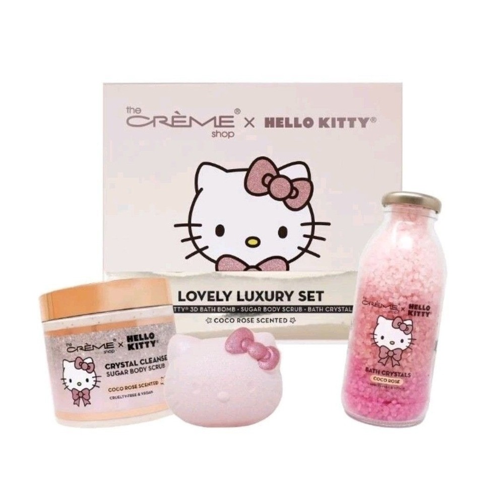 The Creme Shop Hello Kitty Lux Bath Set